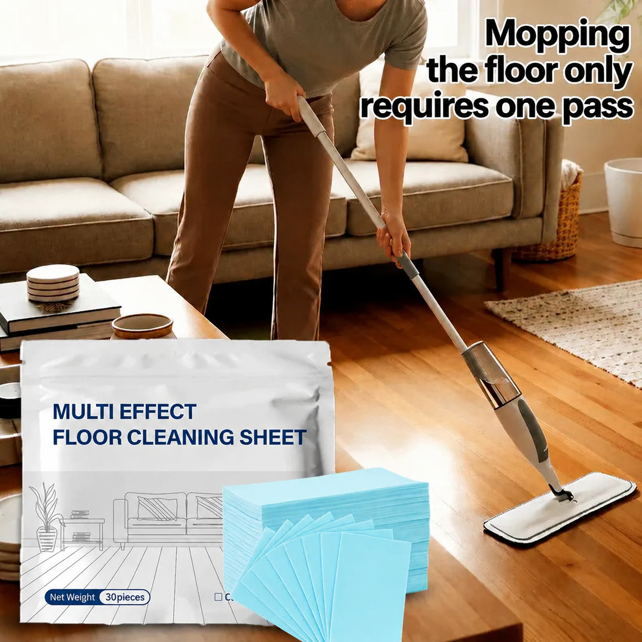 🔥Multi-Surface Antibacterial Cleaner for Hardwood, Tile & Laminate