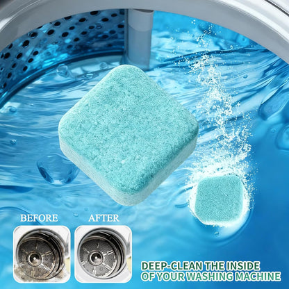 Washing Machine Cleaner Tablets for Pet Hair & Odor