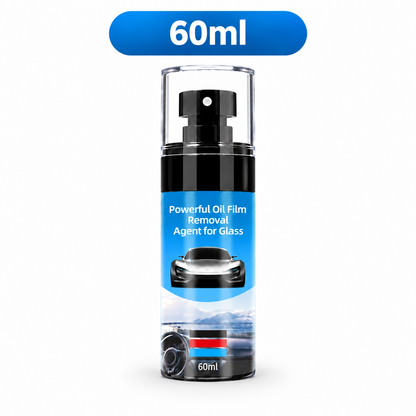 Powerful Car Glass Oil Film Remover – Crystal-Clear Visibility