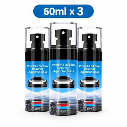 Powerful Car Glass Oil Film Remover – Crystal-Clear Visibility