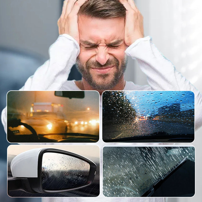 Powerful Car Glass Oil Film Remover – Crystal-Clear Visibility